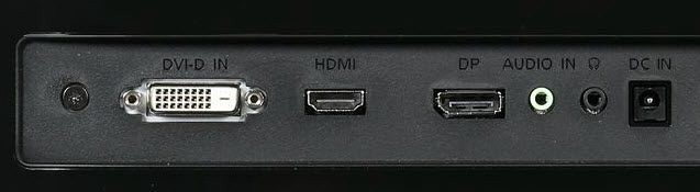 pc monitor hdmi vga dvi connection ports